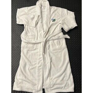 Rare Chadsworth & Haig MINX300 White Pure Elegance Bath Robe S/M Ritz Hilton